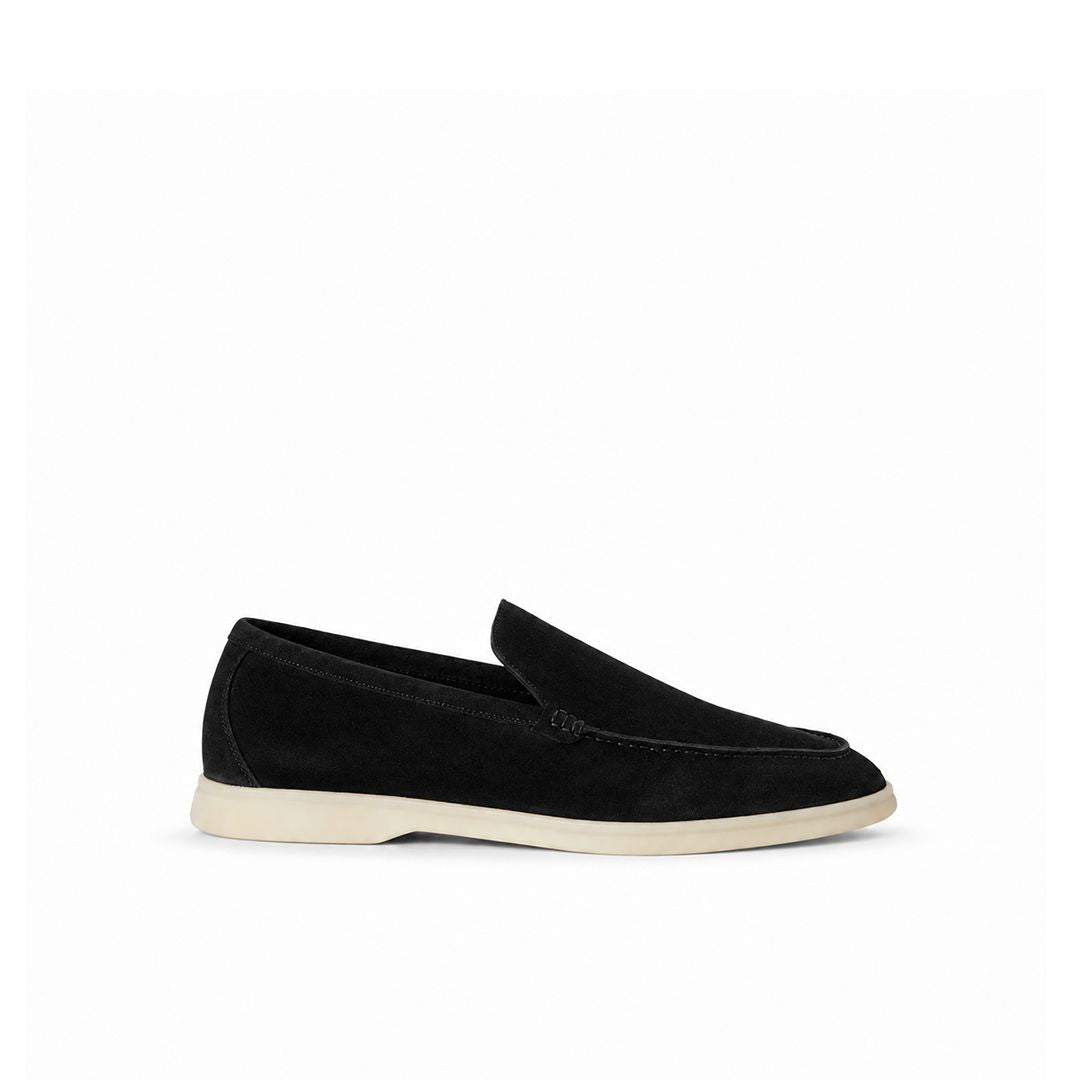 Loro Piana Mokassin Summer Walk - Schwarz