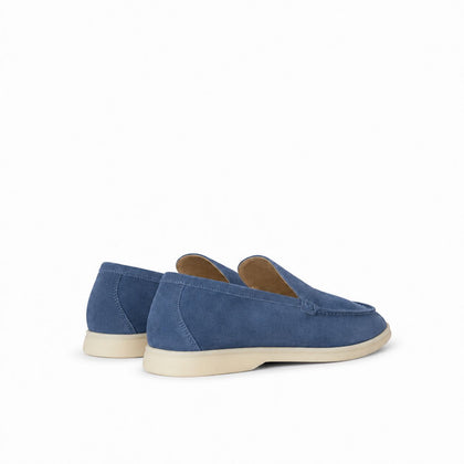 Loro Piana Mokassin Summer Walk - Riviera Blau
