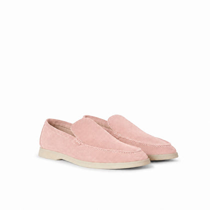 Loro Piana Mokassin Summer Walk - Rosé-Beige