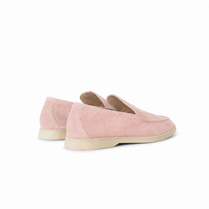Loro Piana Mokassin Summer Walk - Rosé-Beige