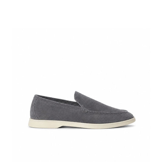 Loro Piana Mokassin Summer Walk - Anthrazit