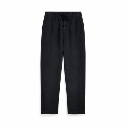 Ralph Lauren Lateef Relaxed Fit Leinen-Hose Mit Falten