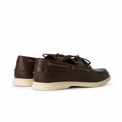 Loro Piana Mokassin Sea-Sail Walk - Light Chocolate