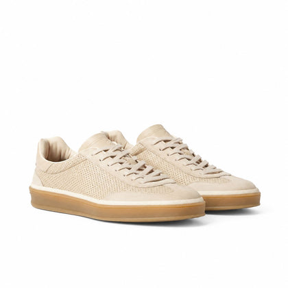 Loro Piana Sneaker Tennis Walk Herren - Pearl Powder