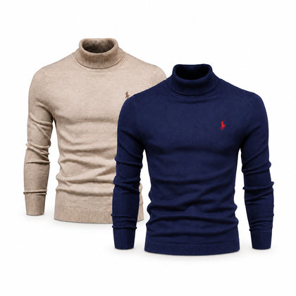 Ralph Lauren Double Elegance Rollkragenpullover – Kaufe 1, Erhalte 1 Gratis