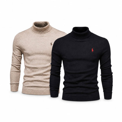 Ralph Lauren Double Elegance Rollkragenpullover – Kaufe 1, Erhalte 1 Gratis