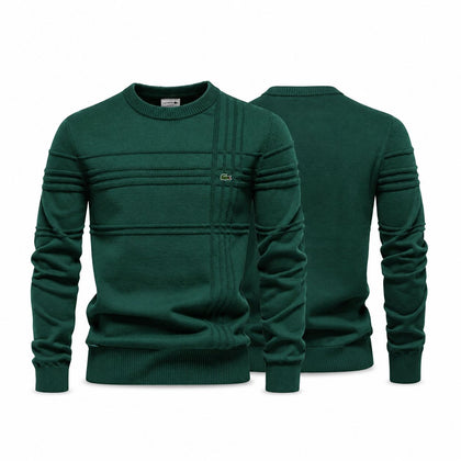 Lacoste Modern Rundhals-Strickpullover