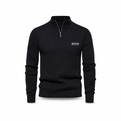 Hugo Boss Zip Classic Strickpullover