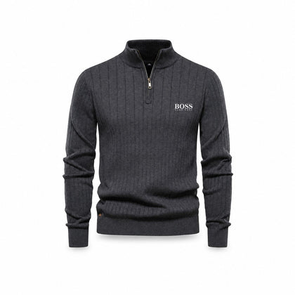 Hugo Boss Zip Classic Strickpullover