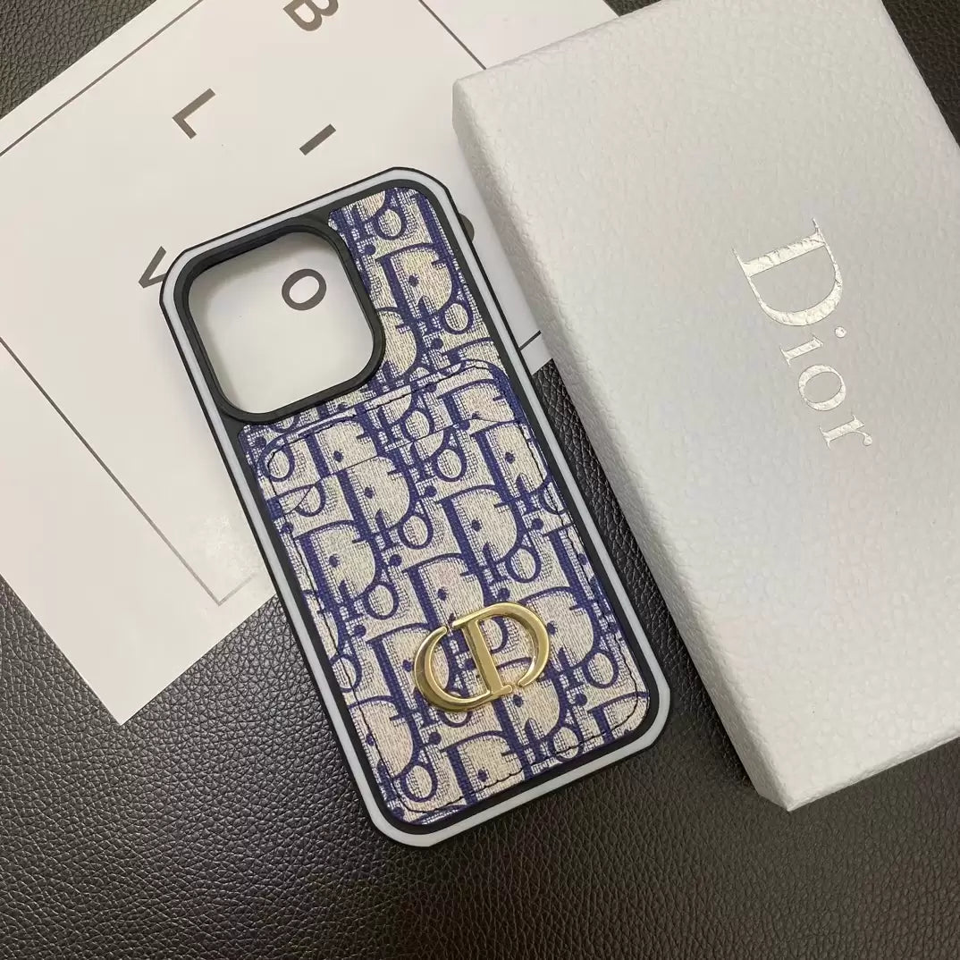 Classic Dior iPhone Case 16 Pro Max Pus 15 14 13 12 11