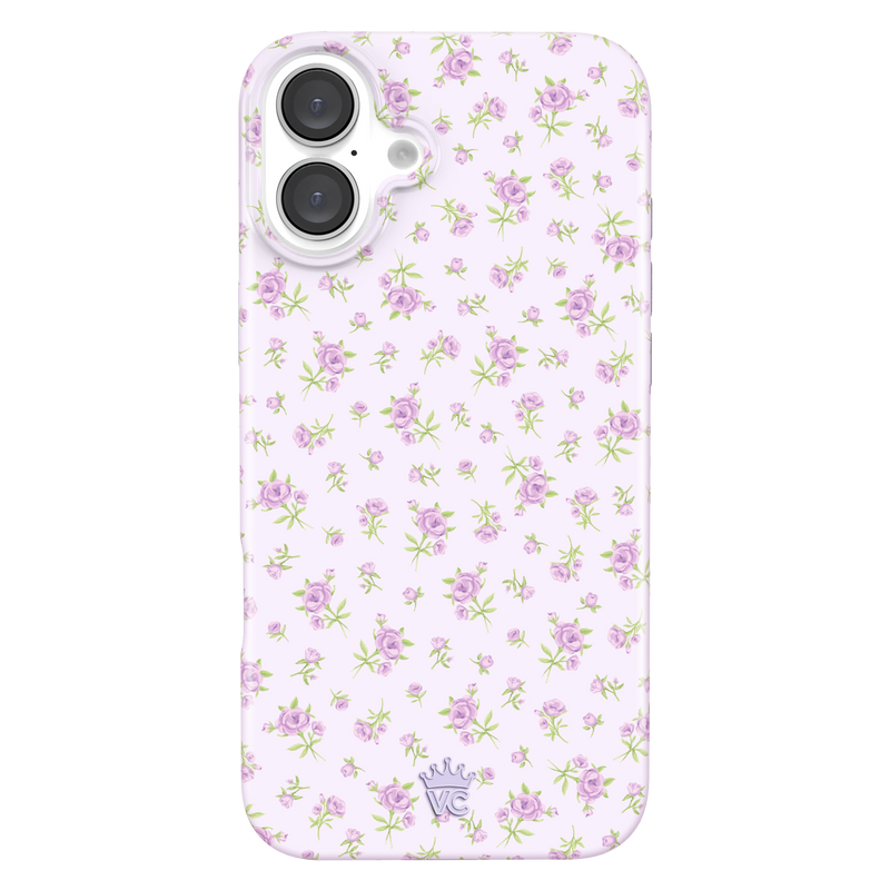 Dainty Lilac Floral iPhone Case