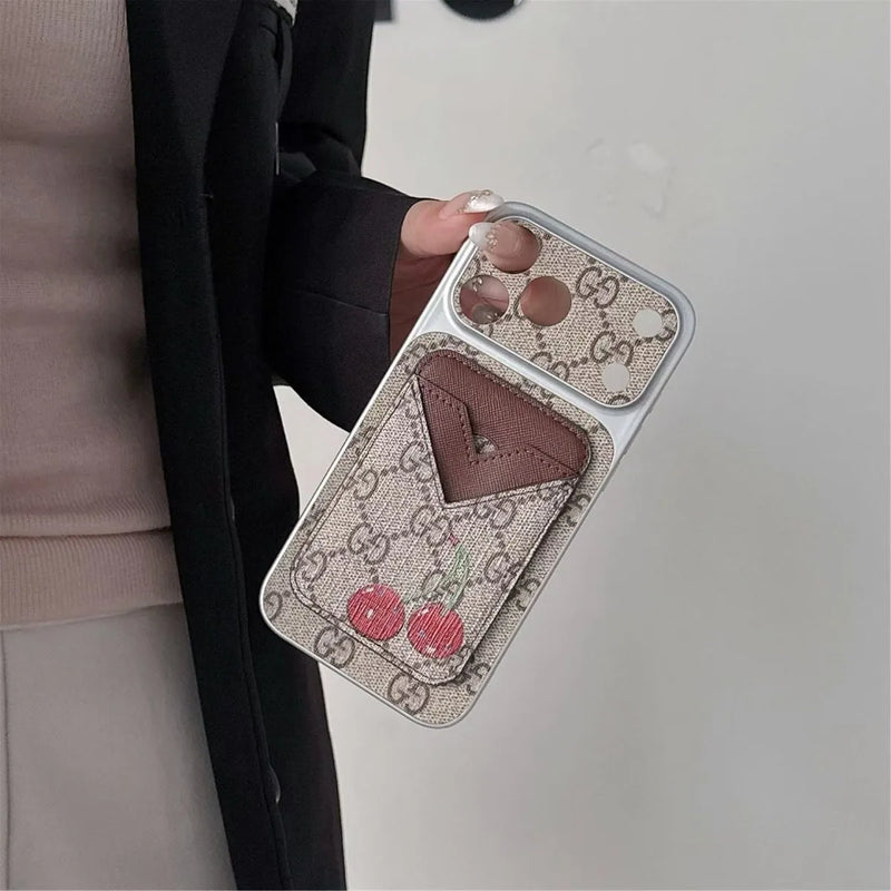 GG Style Phone case Magnet Card Holder iPhone 13-17 / Pro / Pro Max / Plus / Air photo 6