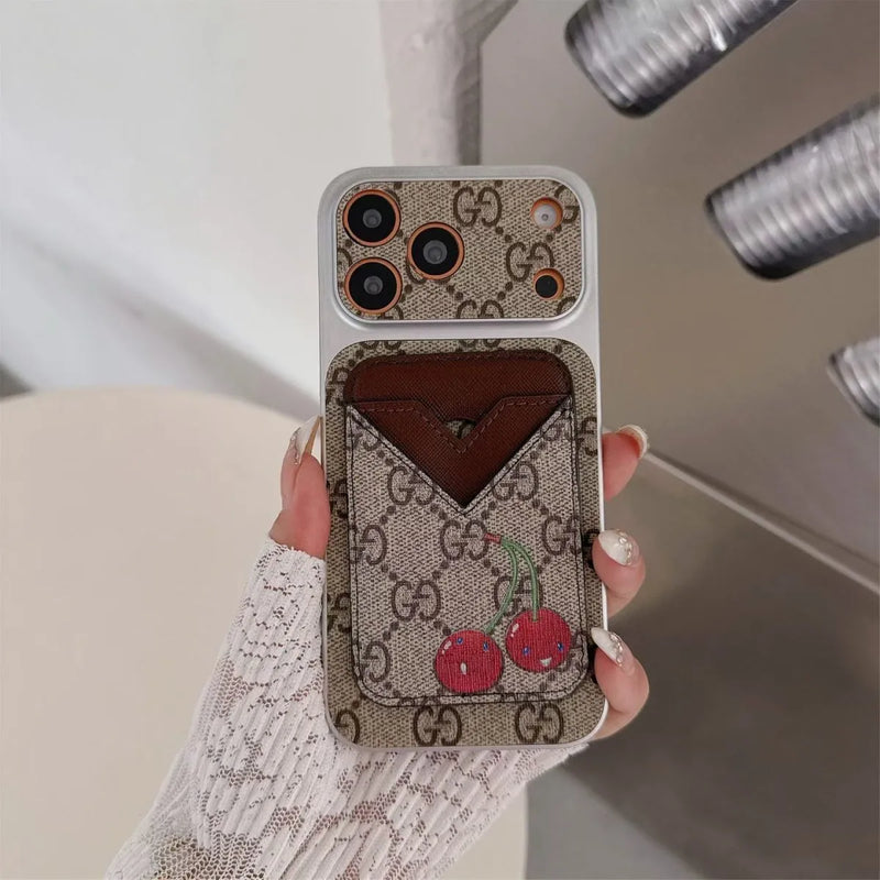 GG Style Phone case Magnet Card Holder iPhone 13-17 / Pro / Pro Max / Plus / Air photo 7
