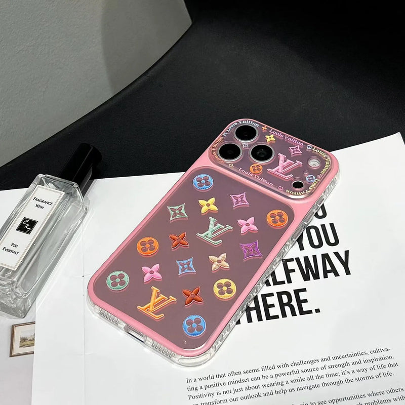 LV Acrylic Lightweight Phone Case for iPhone 15-17 / Pro / Pro Max
