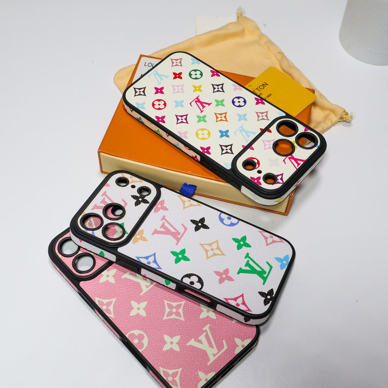 LV Style Multicolor Phone Case for iPhone 13-17 / Pro / Pro Max photo 4