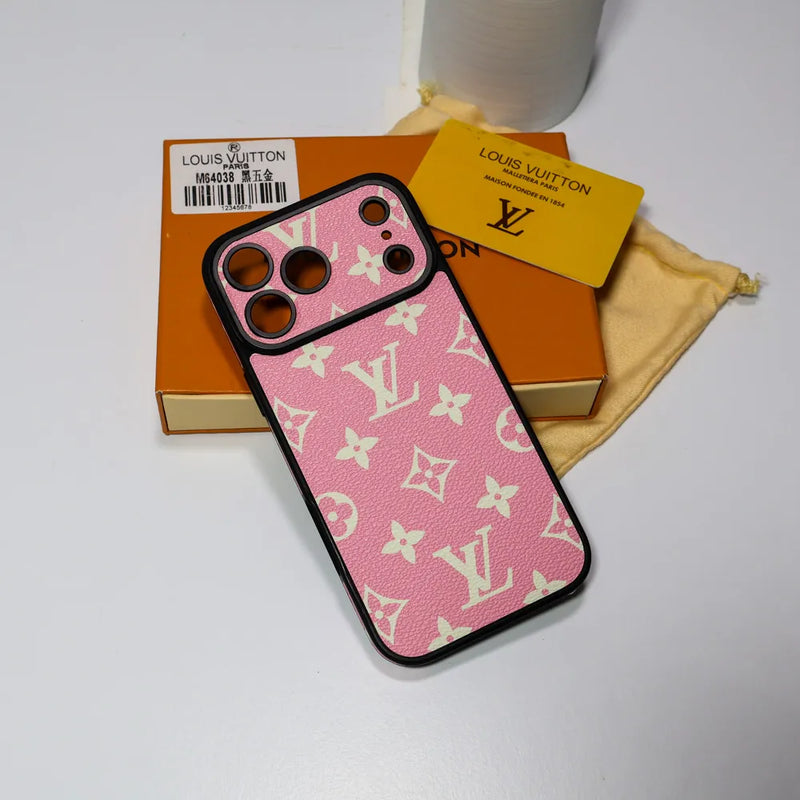 LV Style Multicolor Phone Case for iPhone 13-17 / Pro / Pro Max