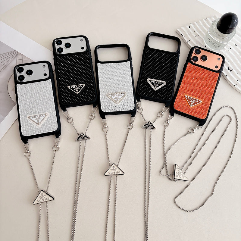 Prada Phone Case on Chain iPhone 12-17 / Pro / Pro Max / Plus / Air photo 8