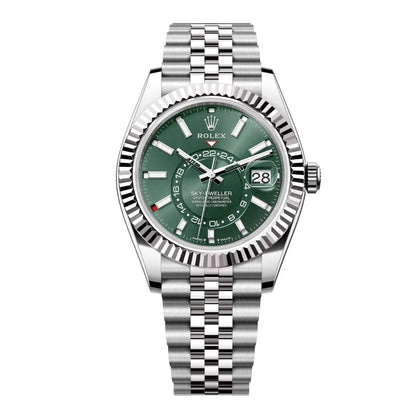 Rolex Sky-Dweller Mit Grünem Zifferblatt 336934-0001
