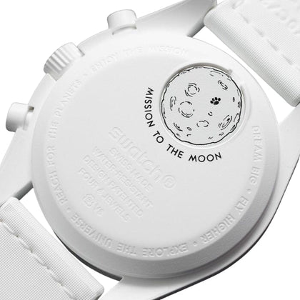 Omega X Swatch Speedmaster Moonswatch "mission to the Moonphase – Full Moon" Chronograph