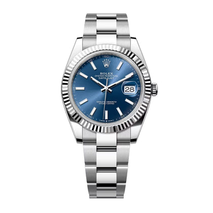 Rolex Datejust 126334 - Blaues Zifferblatt, Oyster-Armband, 41mm