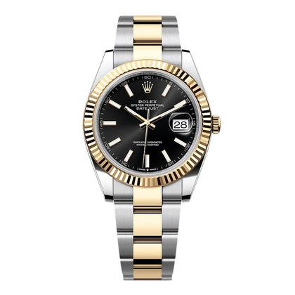 Rolex Datejust Oystersteel 126333 'gold White' - Luxusuhr