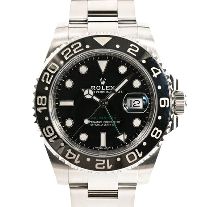 Rolex GMT-Master II 116710LN "schwarzes Zifferblatt" 40mm