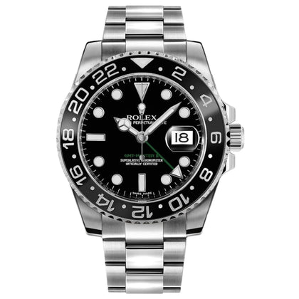 Rolex GMT-Master II 116710LN "schwarzes Zifferblatt" 40mm