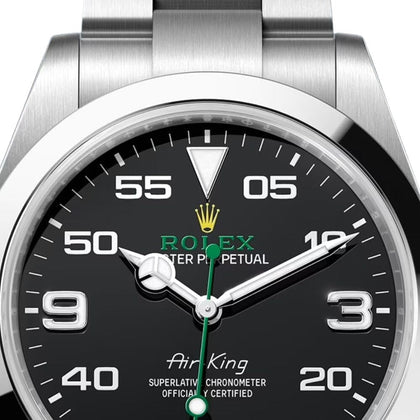 Rolex AIR-King 126900 "schwarzes Zifferblatt"