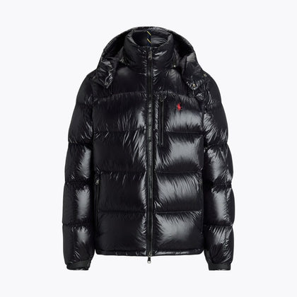 Ralph Lauren Gorham Glänzende Daunenjacke