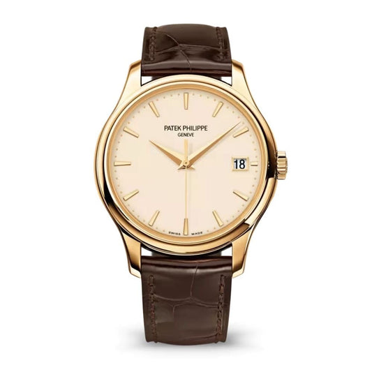 Patek Philippe Calatrava 5227J-001 Gelbgold Mit Elfenbeinfarbenem Zifferblatt