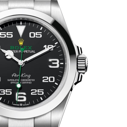 Rolex AIR-King 126900 "schwarzes Zifferblatt"