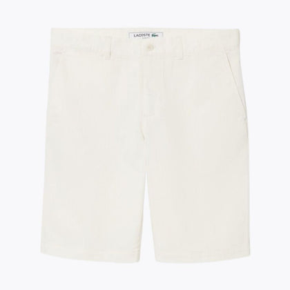 Lacoste Herren Chino Shorts Slim Fit Stretch Baumwolle