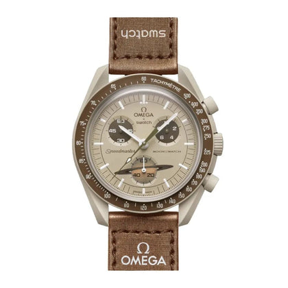 Omega X Swatch Speedmaster Moonswatch "mission to Saturn" Chronograph
